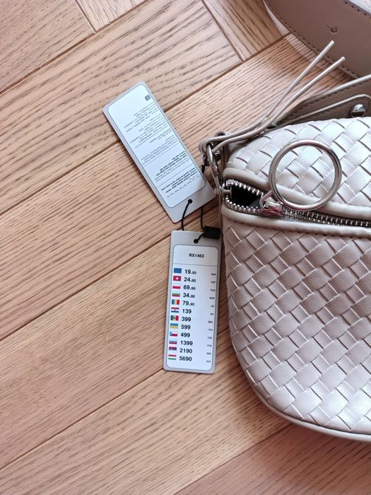 Torebka/ nerka przez ramię beżowa Jenny Fairy