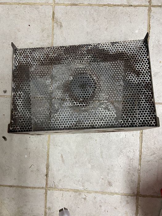 Queimador de pelets para colocar em recuperados