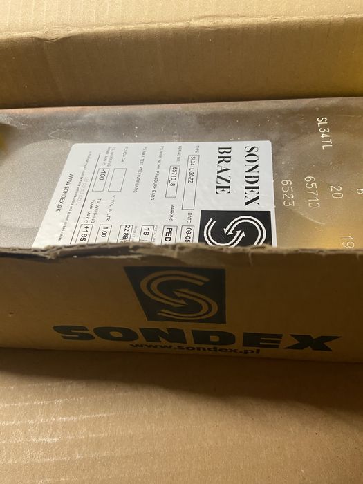 Wymiennik płytowy Sondex SL34TL-20-ZZ