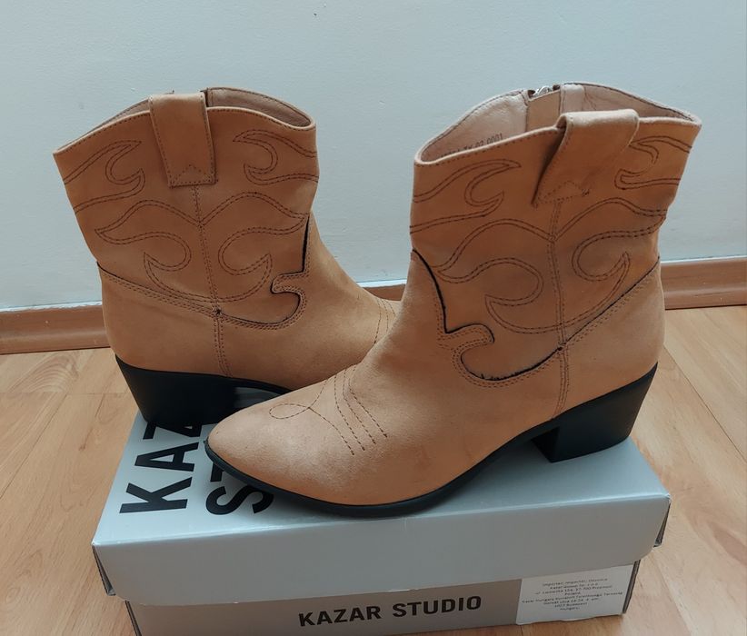 Kowbojki damskie rozmiar 38 Kazar studio
