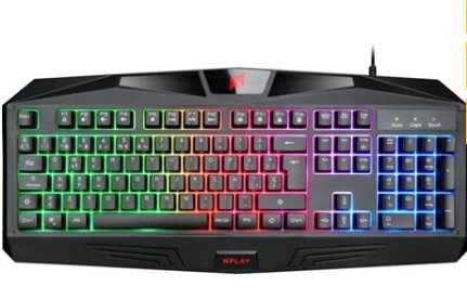 Teclado Gaming NPLAY, Membrana, NOVO caixa lacrada