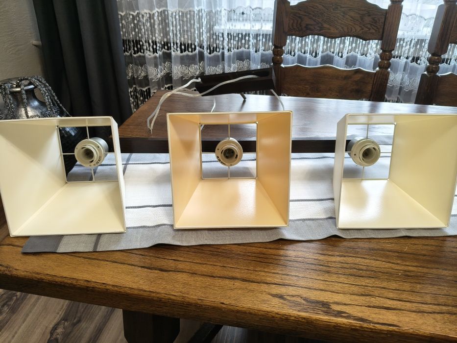 Lampa wisząca z abażurami