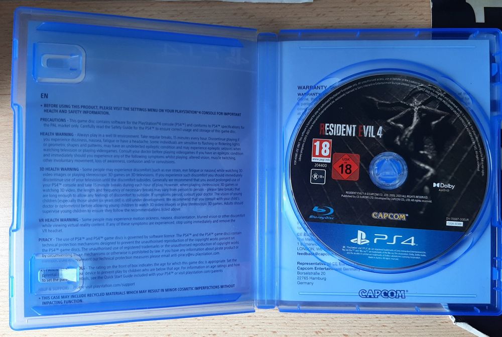Resident Evil 4 (2023) PS4 Excelente Estado