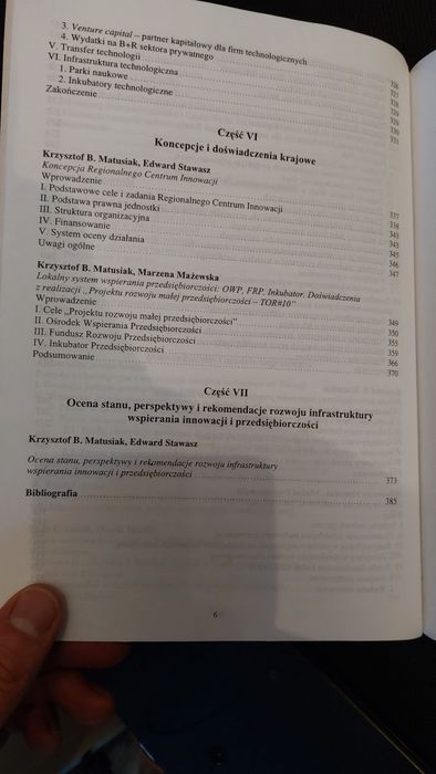 Przedsiębiorczość i transfer technologii Polska perspektywa