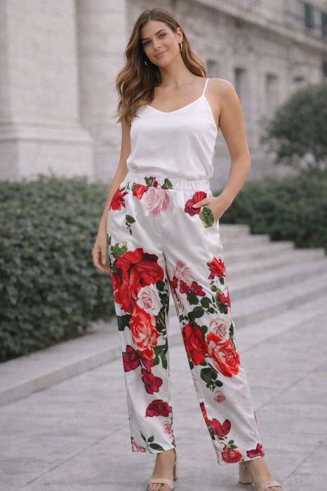 Satynowe spodnie Boohoo NOWE XS