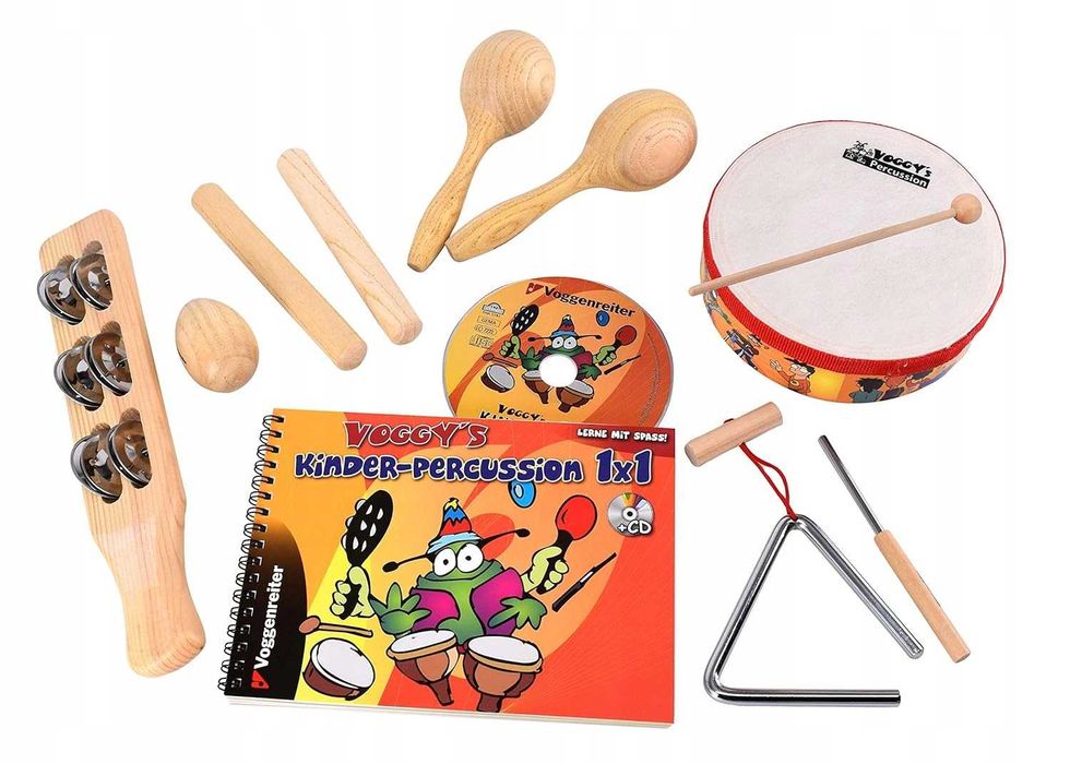 Zestaw Perkusyjny Dla Dzieci Voggenreiter Voggy'S - 6 instrumentów