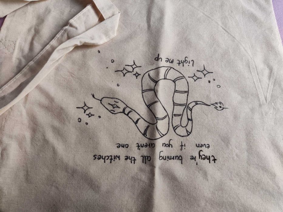 Torba bawełniana tote bag Taylor Swift reputation