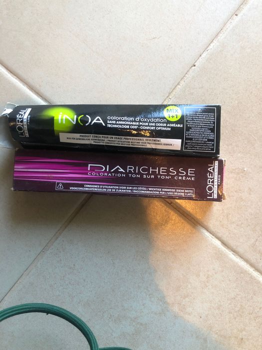 Tinta profissional pelo