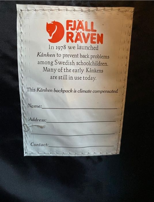 Plecak Fjallraven Kanken