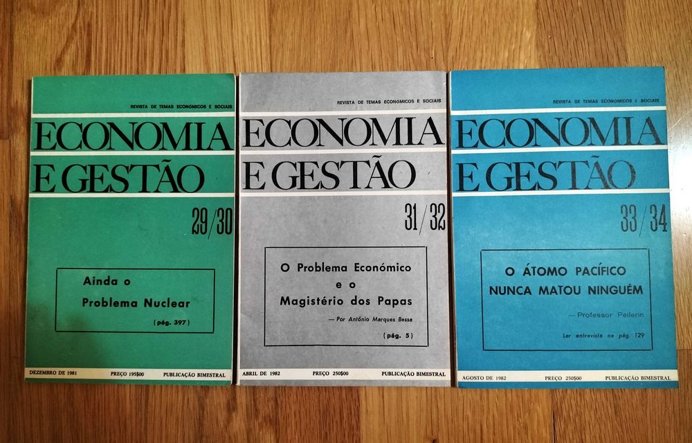 Economia e Gestão – Revista de Temas Económicos e Sociais 1981-1982