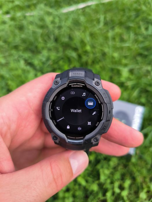 Топовий! Garmin Instinct 3 Amoled 45mm, Ліхтарик!