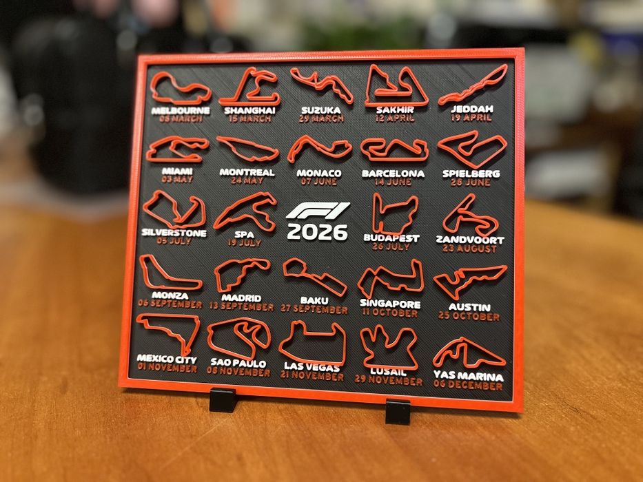 Календар Формули 1/ Formula 1 2026