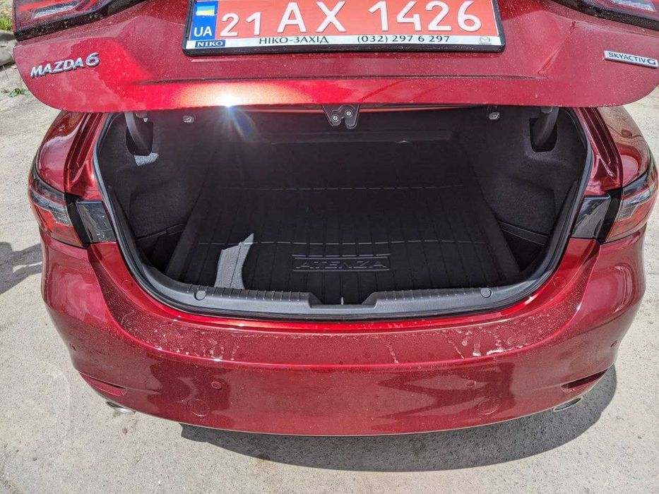 Килимок в багажнік Mazda 6 2012-2025 Мазду коврик в багажник для Мазды