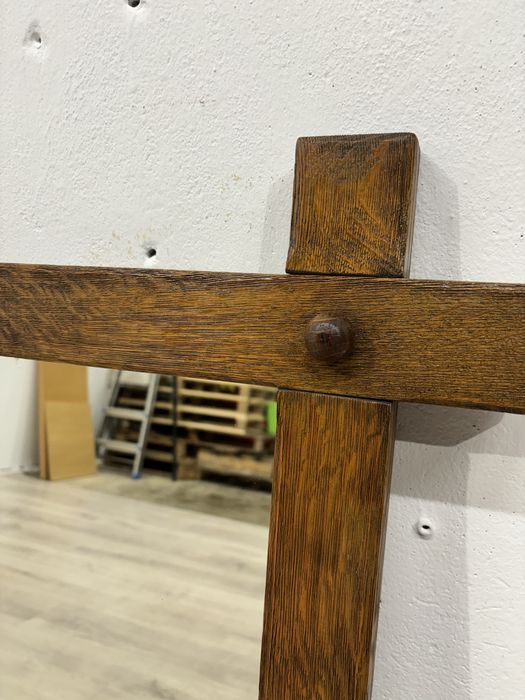 Stylowe lustro w pieknej rustykalnej oprawie