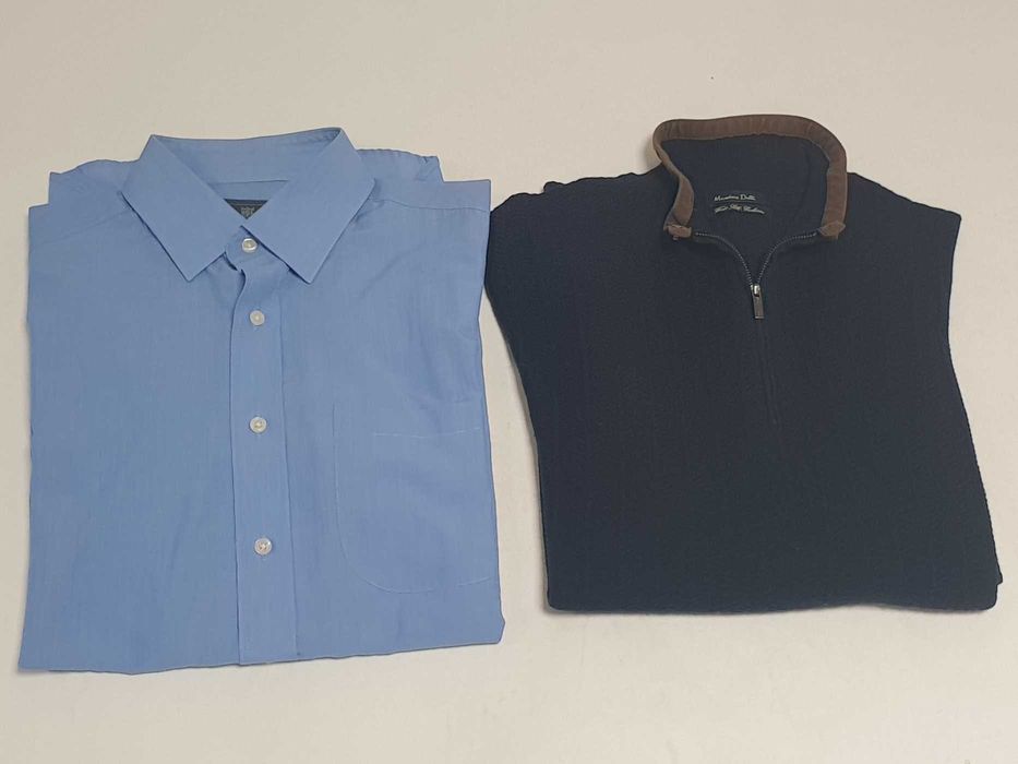 Zestaw 6x Koszule HUGO BOSS MASSIMO DUTT Spodnie męskie Tommy Hilfiger