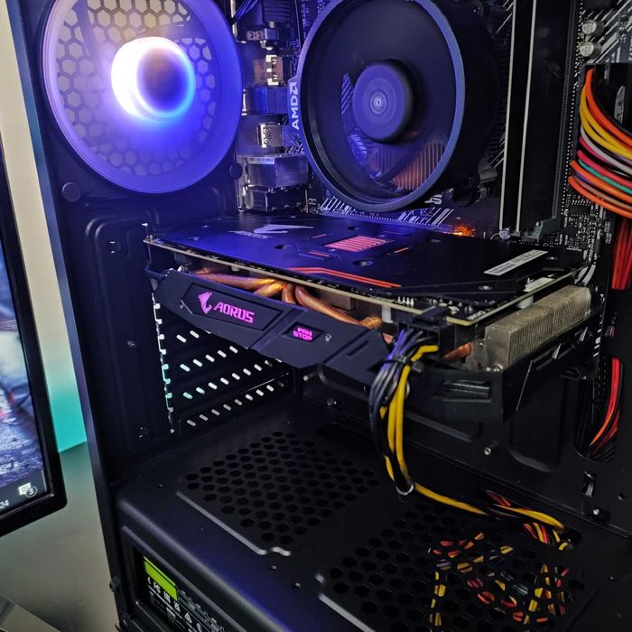 Компютер Новый Ryzen 5 3600, 16GB DDR4, AORUS RX 570, SSD 512GB m2 ТОП