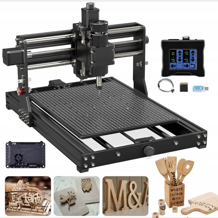 Frezarka do drewna CNC 4030 z laserem