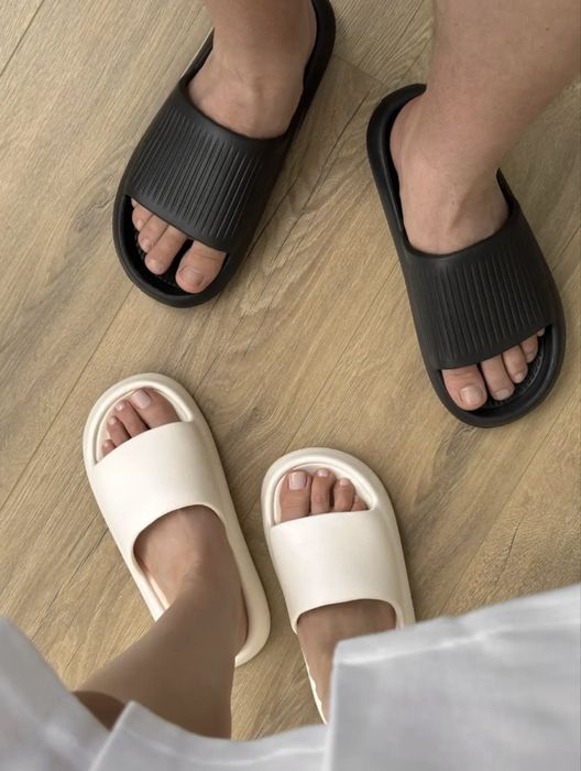 Капці піна пляжні та вуличні чорні чоловічі