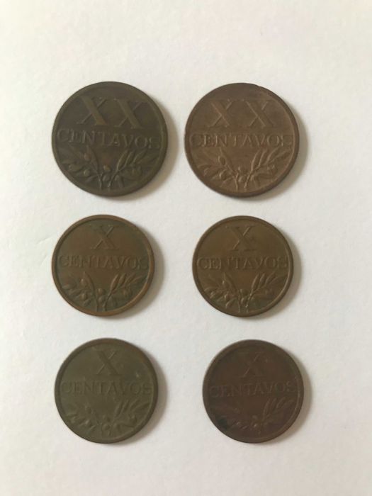 Moedas portuguesas antigas