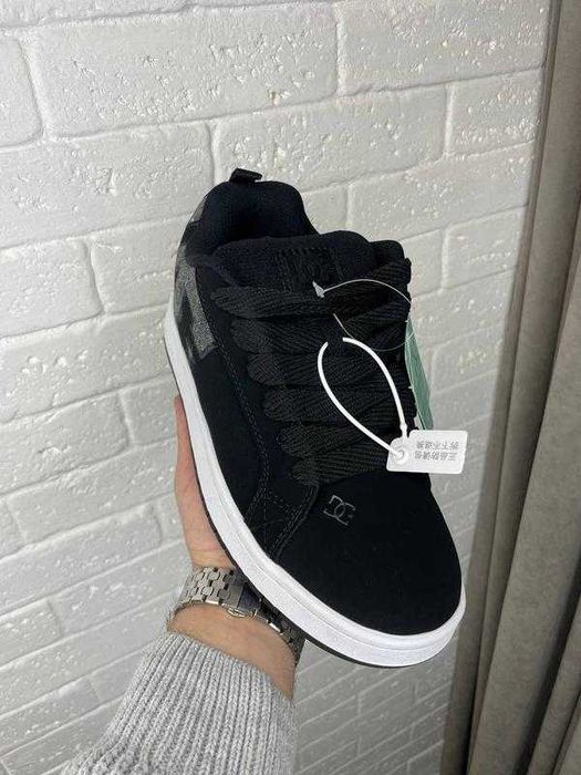 !SALE! DC Shoes Court Graffik Black/Grey 36 37 38 39 40 41 42 43 44 45