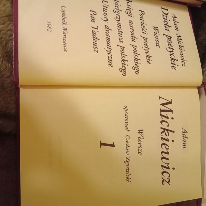 Adam Mickiewicz Dzieła