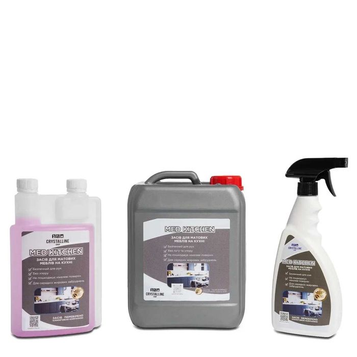 Засіб для миття фасадів кухні Med kitchen потужний