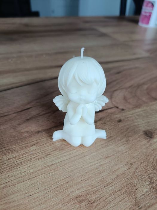 Podziękowania mini prezenciki boksy aniołki że świeczek sojowych