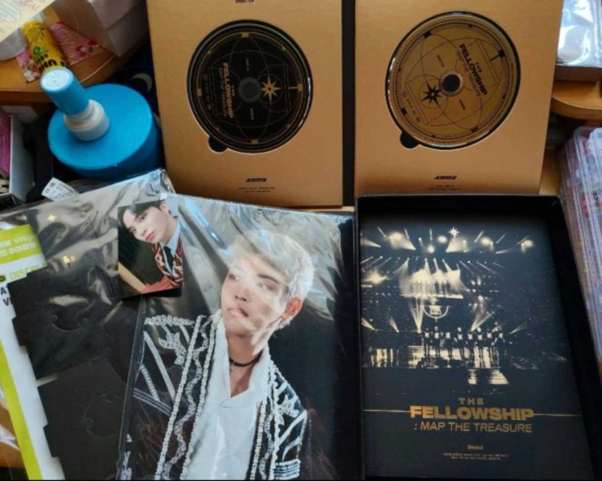 Ateez The Fellowship: Map the Treasure In Seoul DVD Kpop