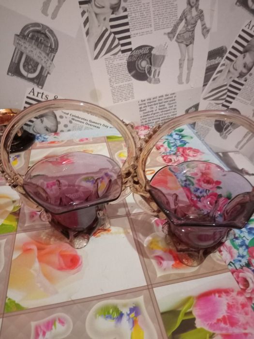 Хрустальные конфетницы