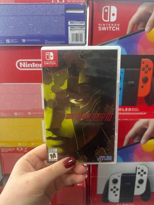 Гра Shin Megami Tensei 3  на nintendo , картридж з грою на нінтендо, ліцензія