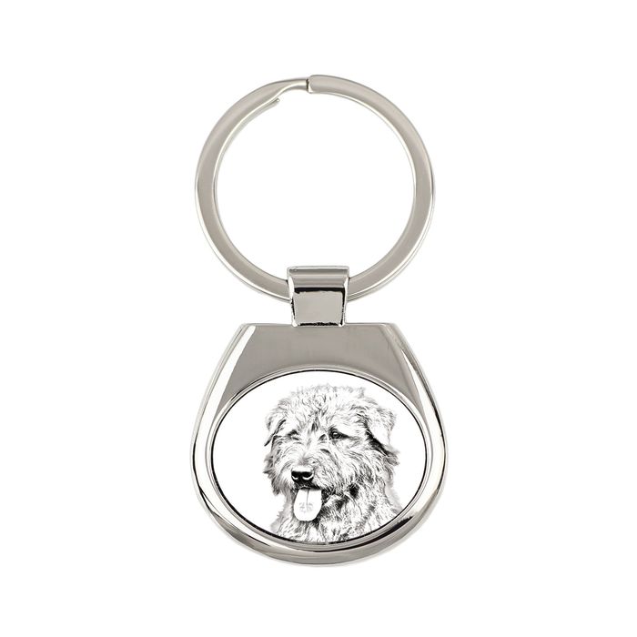 Glen of Imaal Terrier brelok ze zdjęciem psa Art-Dog