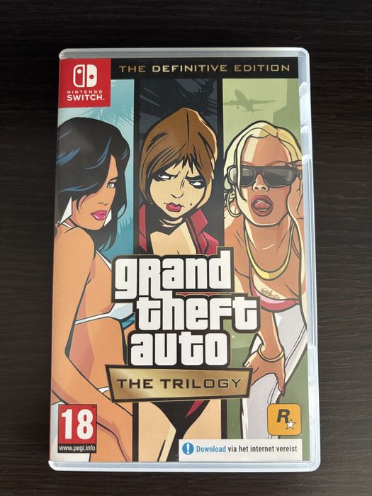 GTA Trilogy Definitive Edition Nintendo Switch