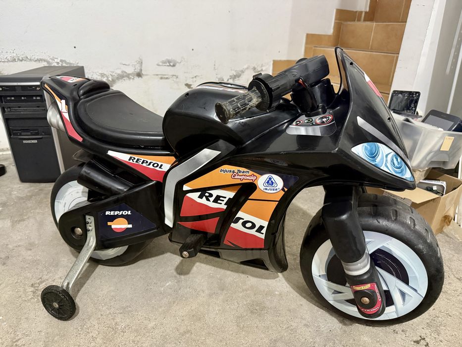 Moto elétrica infantil Repsol 6V