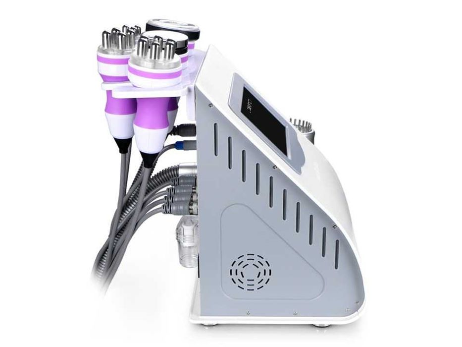 Máquina Pink 8 in 1 Cavitação + Vácuo +RF Corporal + RF Facial 2024 ...
