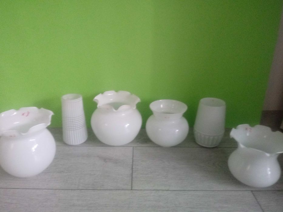 Klosz do żyrandola i lampy sprzed lat
