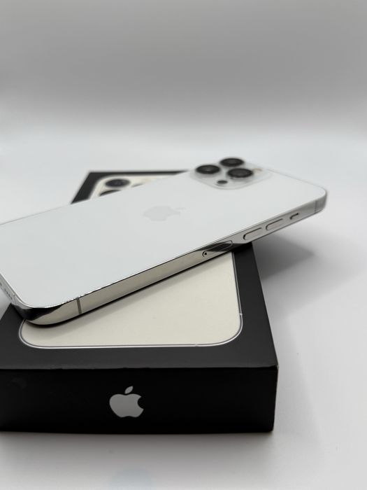 Jak nowy iPhone 13 Pro Max srebrny kondycja 100%