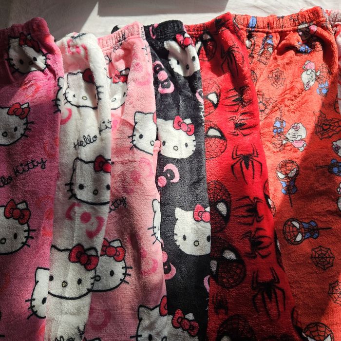 Теплі штани Hello kitty spider man