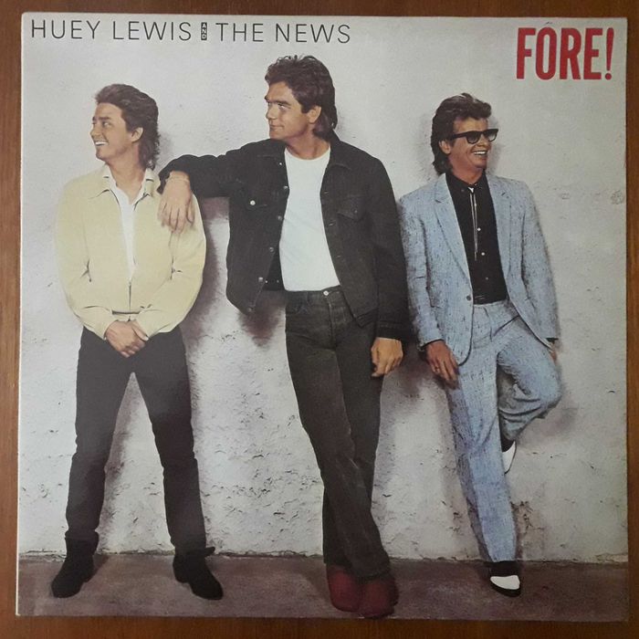 Huey Lewis & The News disco de vinil "Fore!"