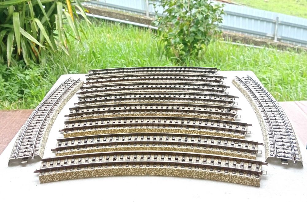 MARKLIN 5200, 10 (dez) linhas curvas