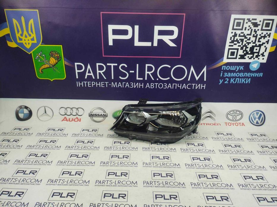 Фара передняя, LED, галоген пежо Лендтрек, Peugeot Landtrek