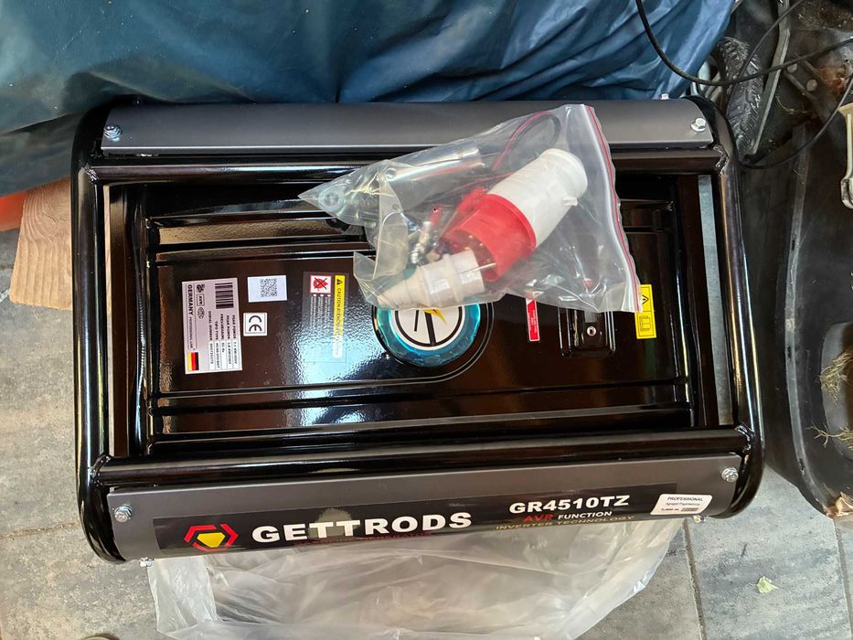 Agregat prądotwórczy GETTRODS GR4510TZ na gwarancji