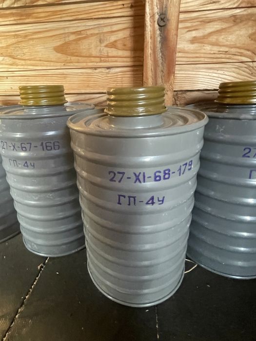 Фільтри від противогазу гп 4 у