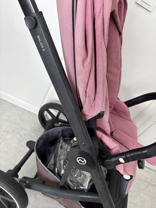 Wozek cybex balios s lux rozowy barbie spacerkowa
