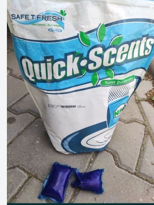 Kapsułki toi toy campingi toaleta przenośna