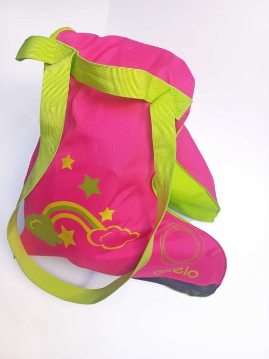 Patins Linha Rosa + Acessórios Oxelo - Decathlon