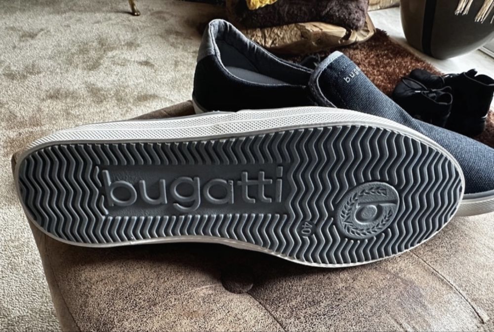 Sapatos Bugatti tamanho 40 sapatilhas tenis