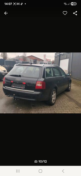 Ляда кришка багажника ауді ауди а6 с5