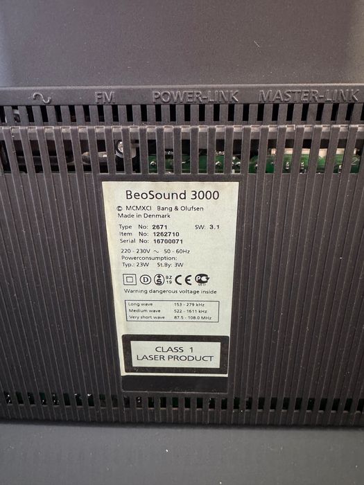 Bang Olufsen BeoSound 3000