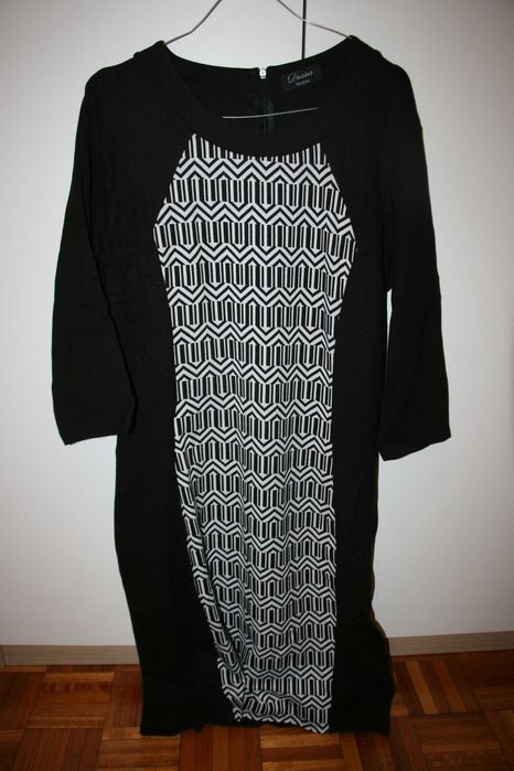 Vestido Manga Comprida C&A