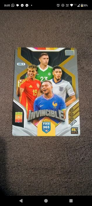 Karta piłkarska Invincible